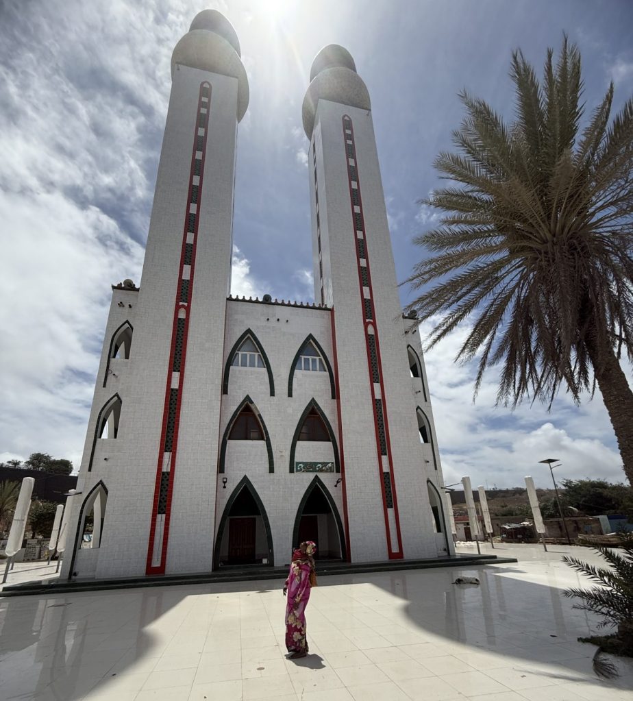 The Mosque of the Divinity in Dakar Senegal during a city tour